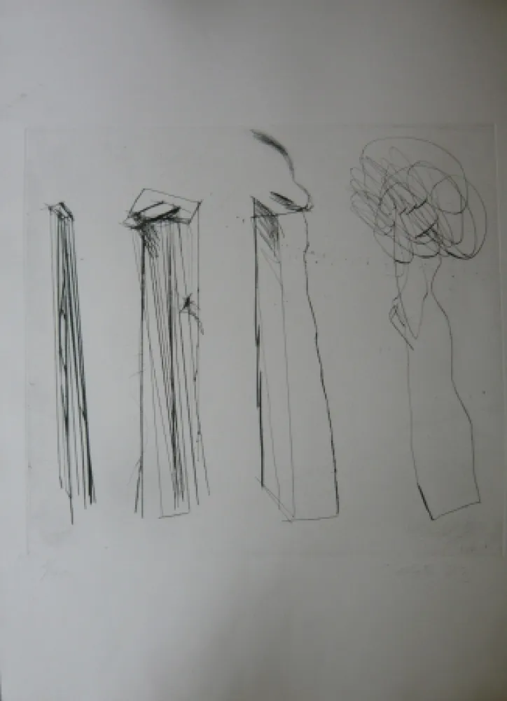 版画 Lataster - Sans titre