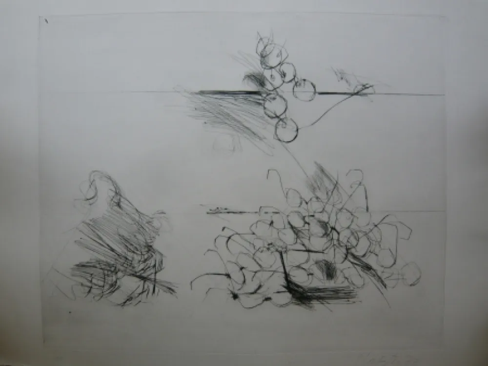 版画 Lataster - Sans titre