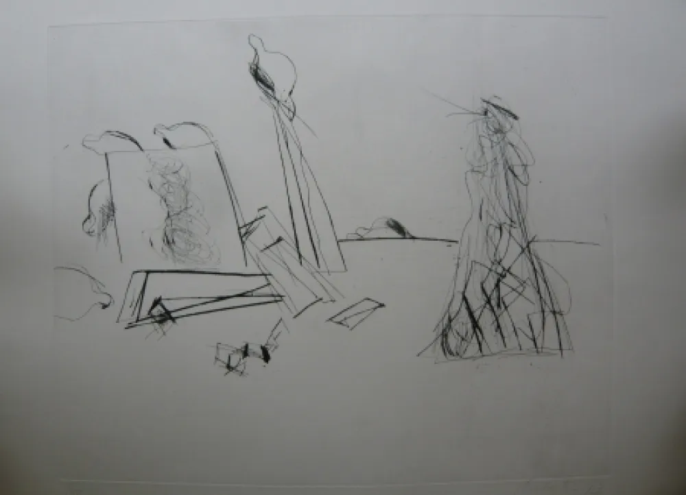 版画 Lataster - Sans titre