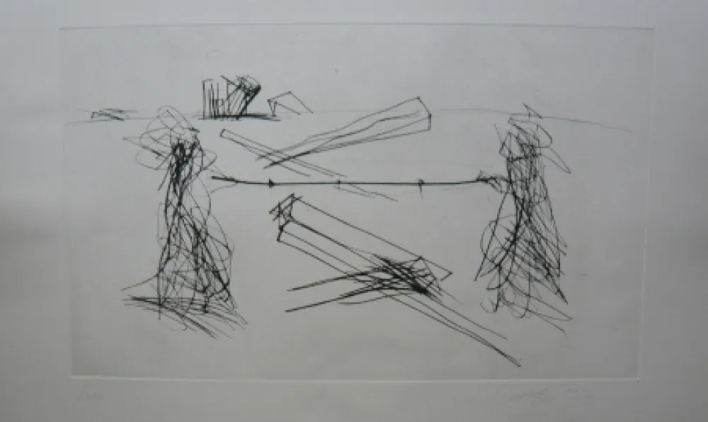 版画 Lataster - Sans titre