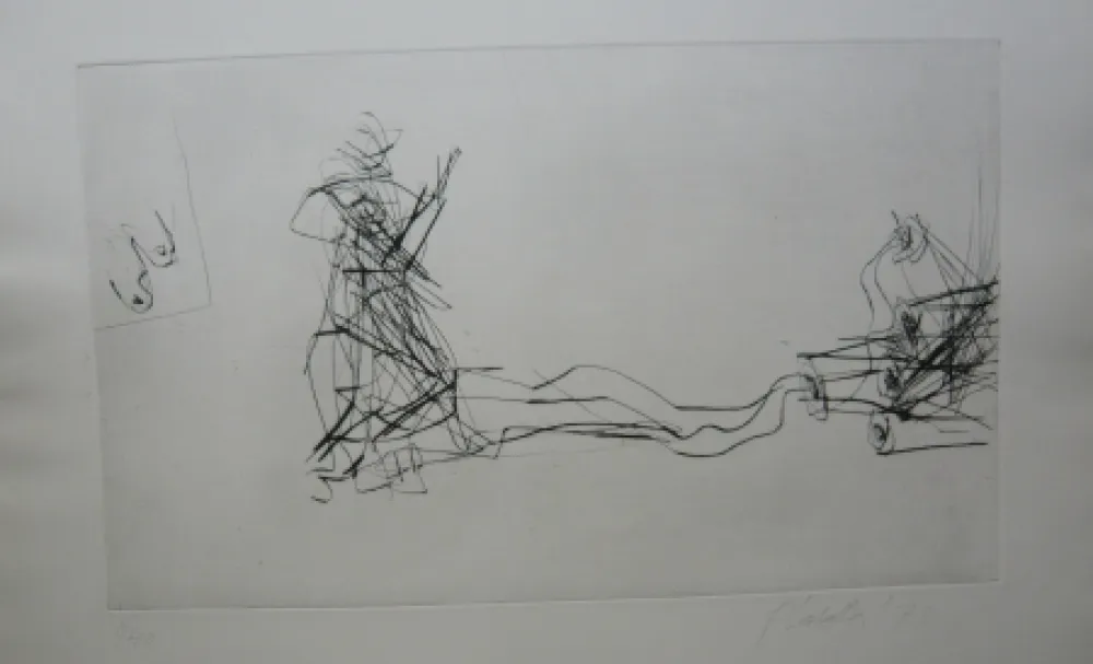 版画 Lataster - Sans titre