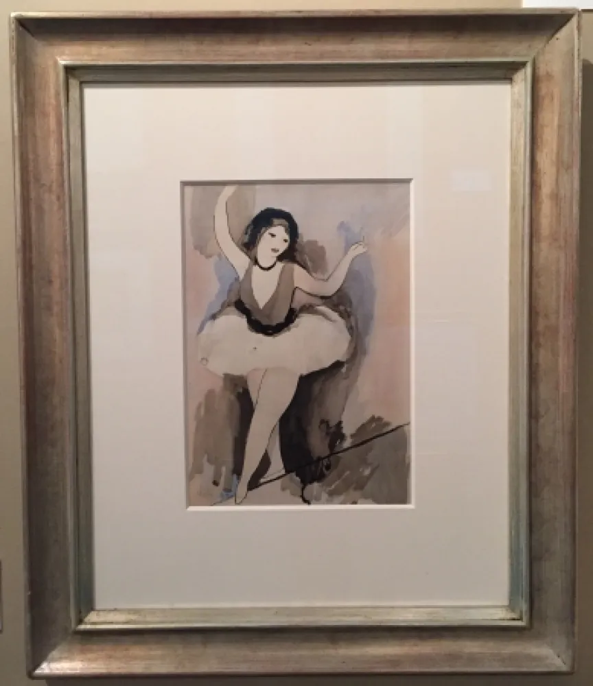 镂版印刷 Laurencin - Danseuse