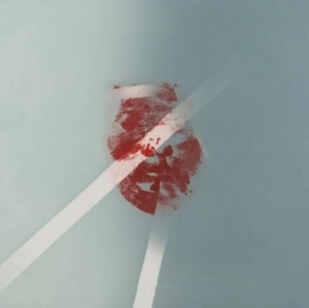 飞尘腐蚀法 Le Brocquy - La mort d'un héros