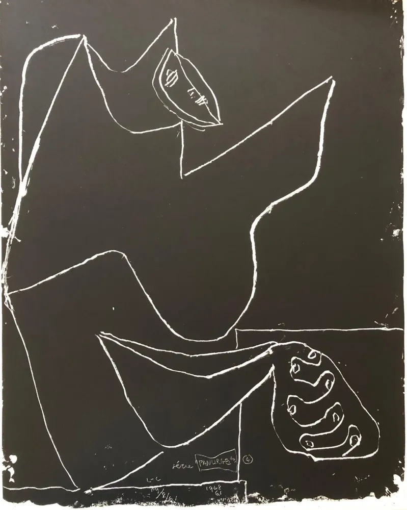 石版画 Le Corbusier - Par Dessus Tout