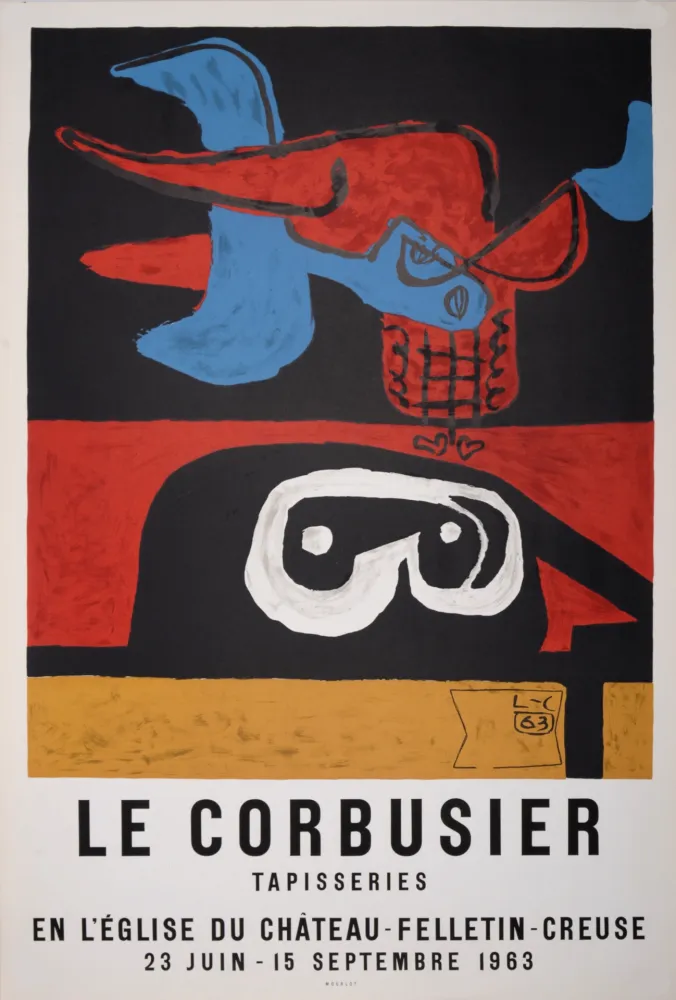 石版画 Le Corbusier - Tapisseries (en l'église de Château-Felletin-Creuse), 1963