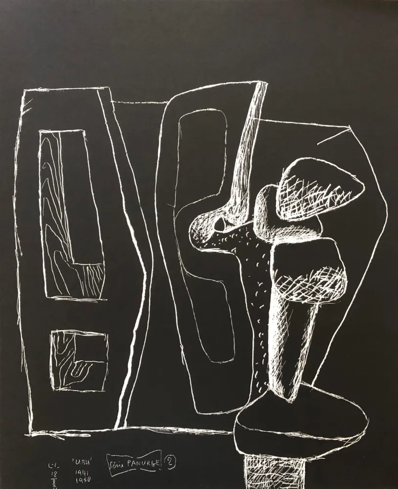 石版画 Le Corbusier - Ubu Le Panurge