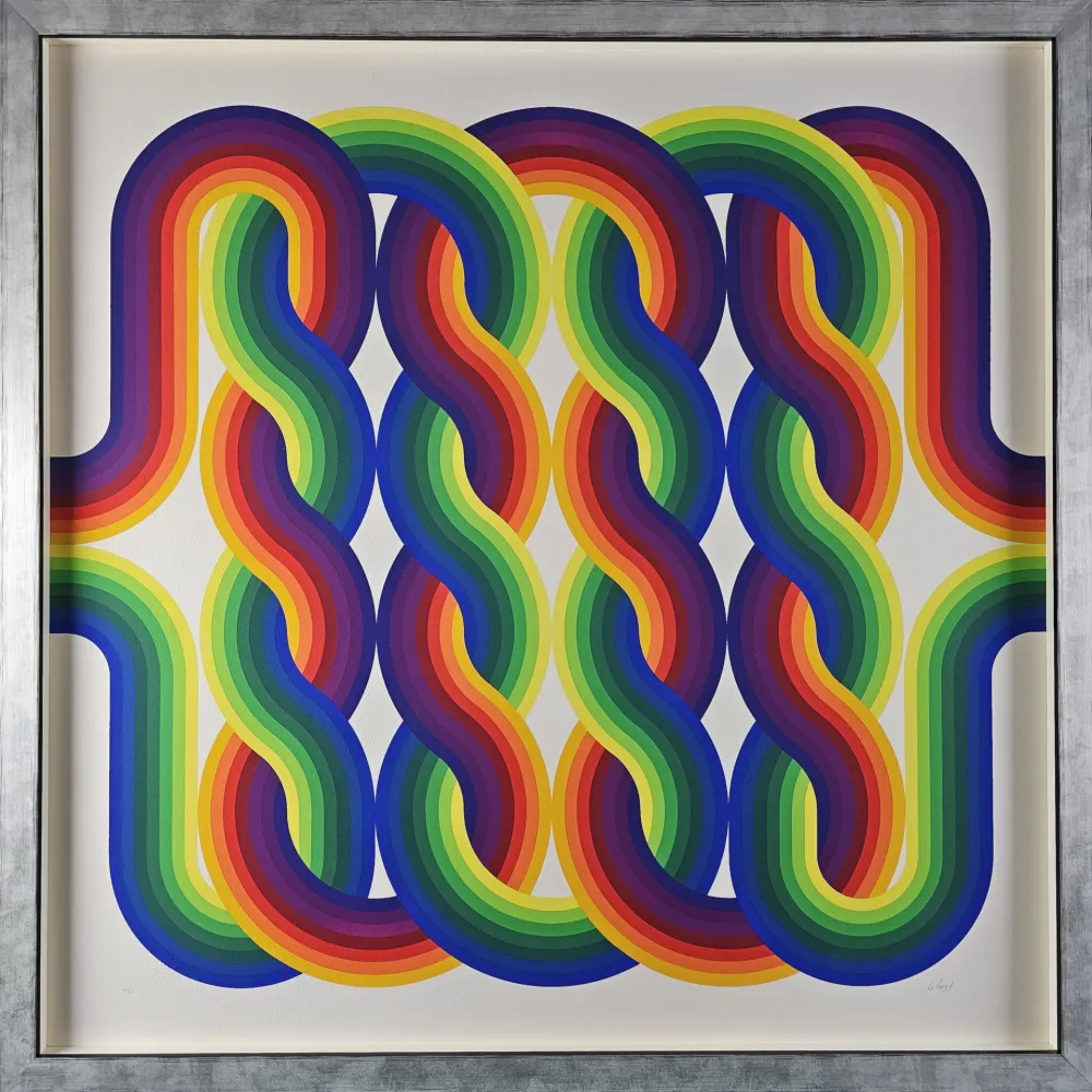 石版画 Le Parc - La Longue Marche. No 4