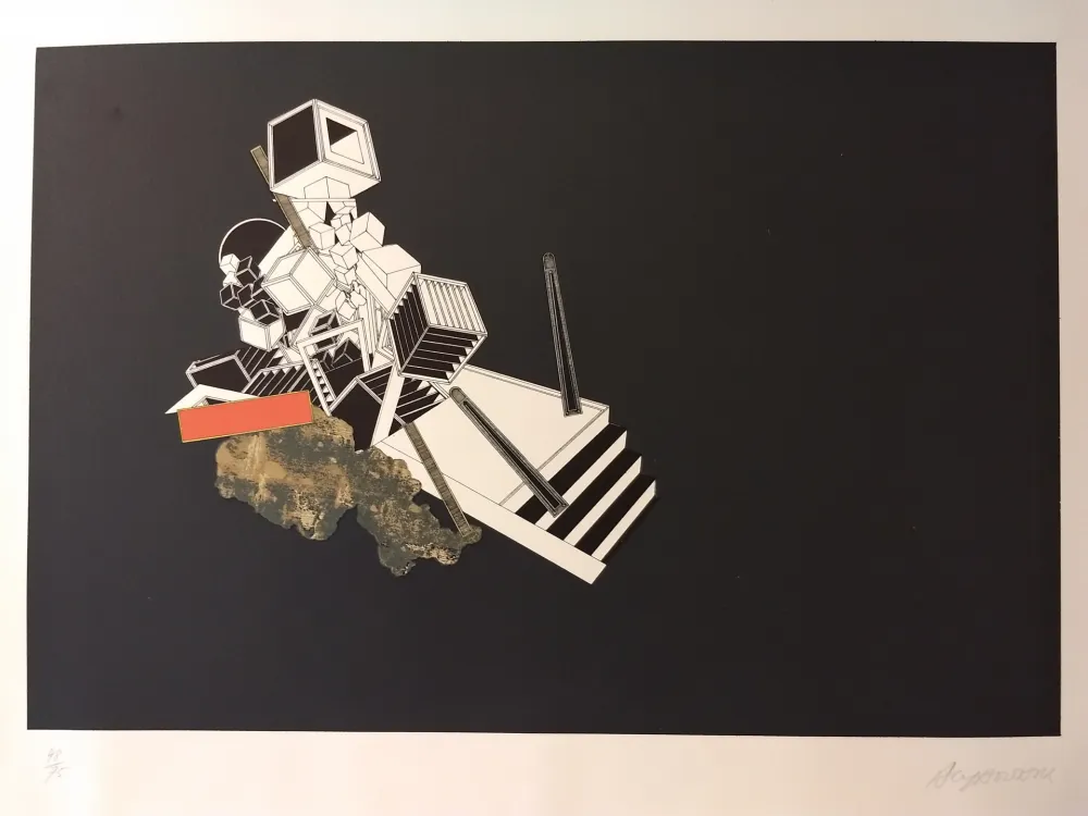 石版画 Le Yaouanc - Unknown