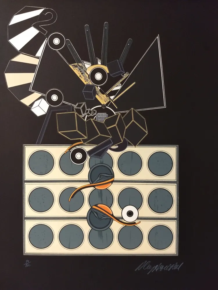 石版画 Le Yaouanc - Unknown