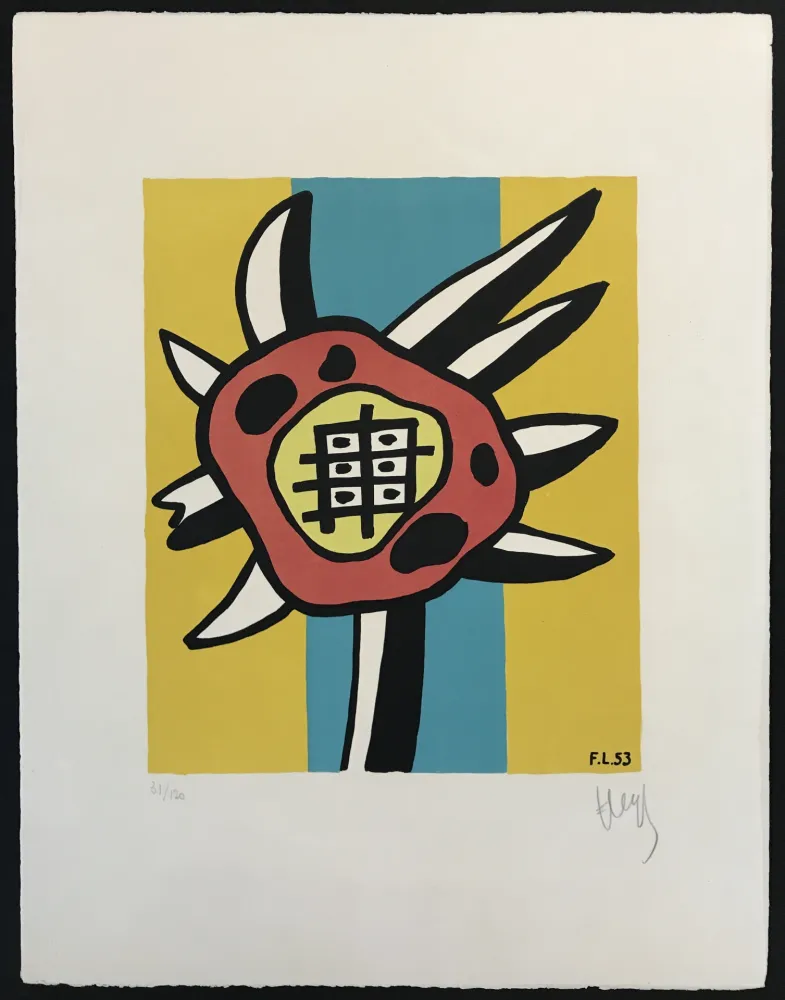 石版画 Leger - Le Tournesol (The Sunflower)