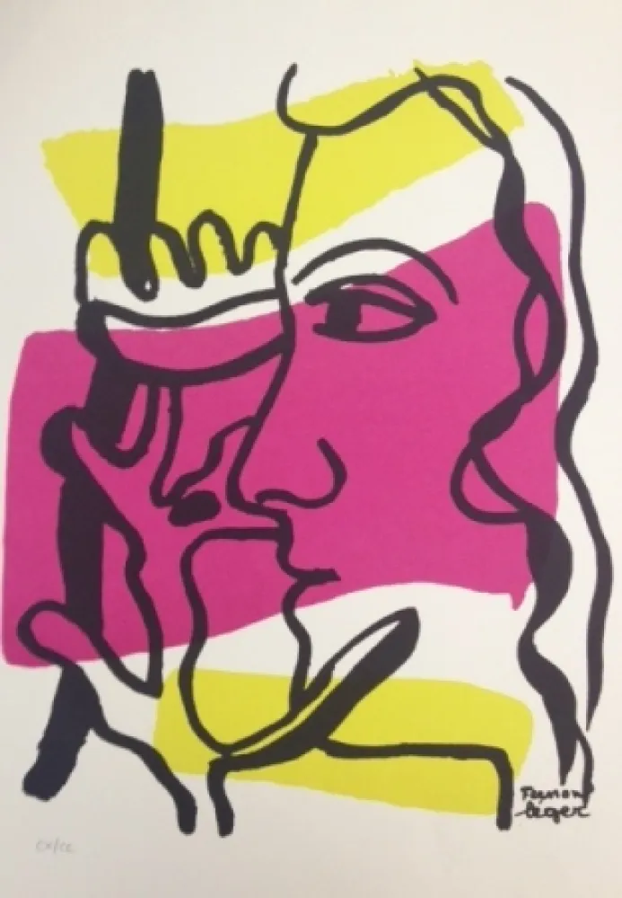 石版画 Leger - Manifeste