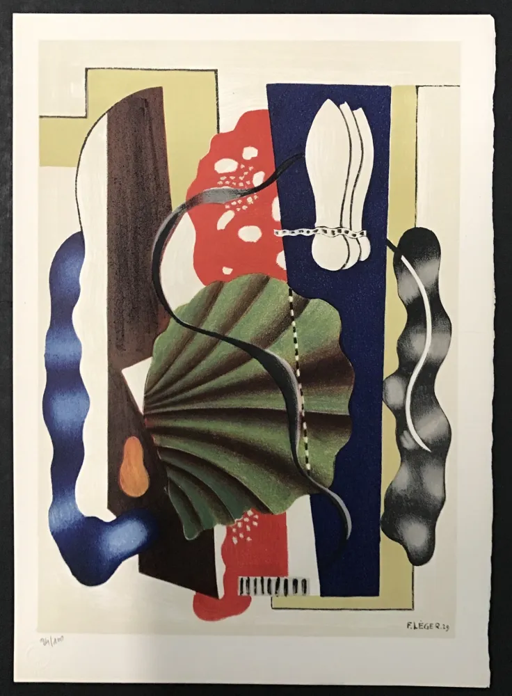 石版画 Leger - Nature Morte