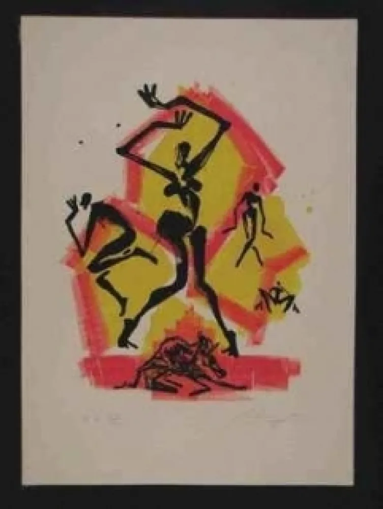 石版画 Leiberg - Sans titre