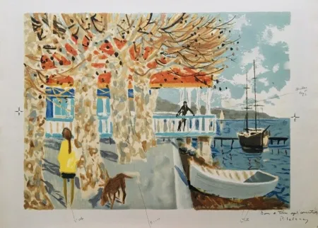 石版画 Lelong - Untitled