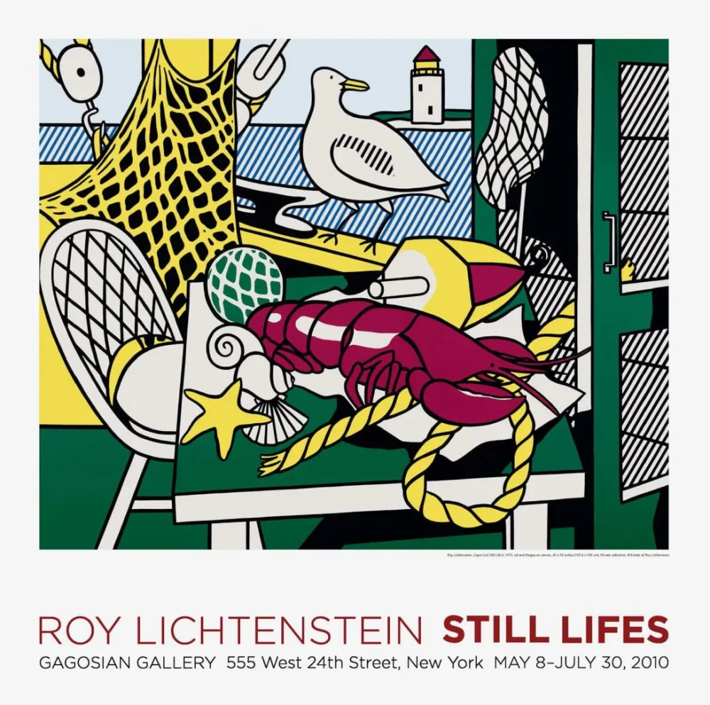 海报 Lichtenstein - Cape Cod Still Life II 