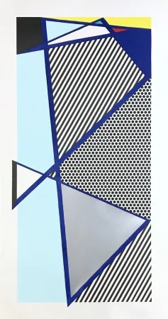 丝网印刷 Lichtenstein -  Imperfect print for B.A.M. 