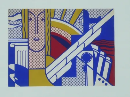 丝网印刷 Lichtenstein - Modern Art Poster,1967