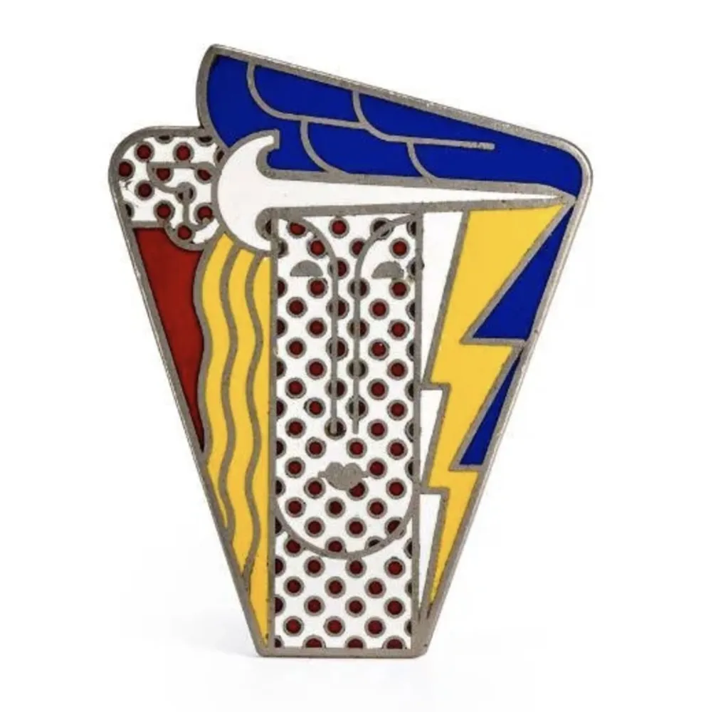 复数作品 Lichtenstein - Modern Head Enamel Pin