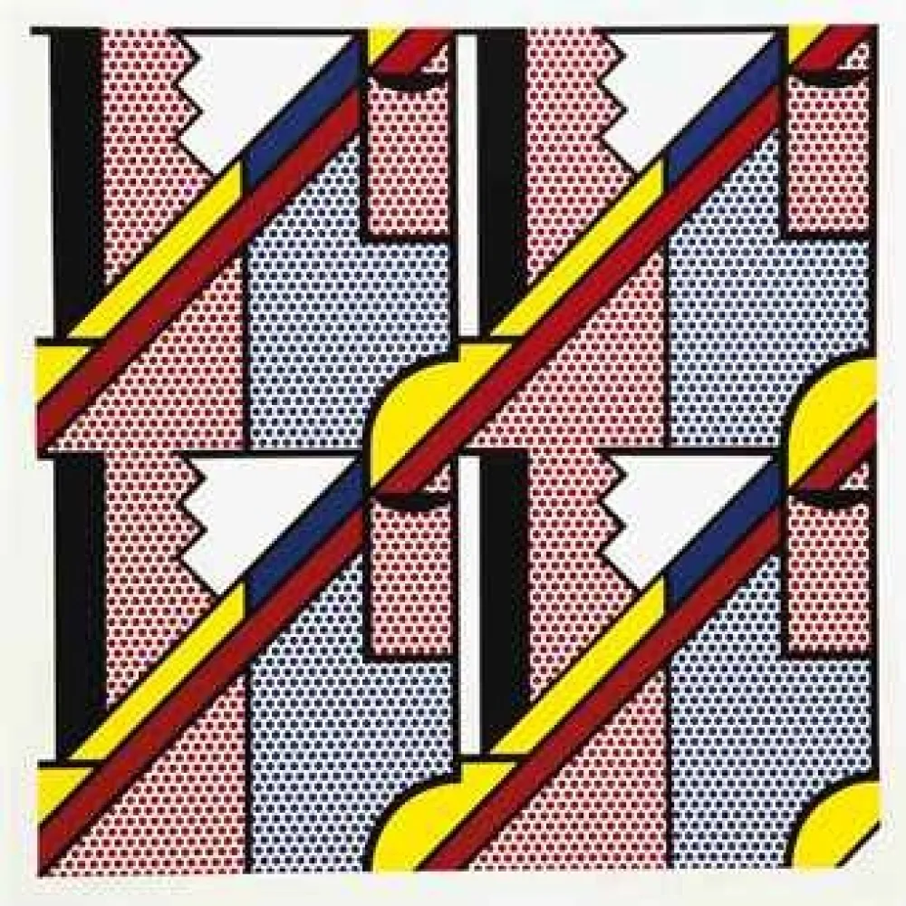 丝网印刷 Lichtenstein - Modern Print
