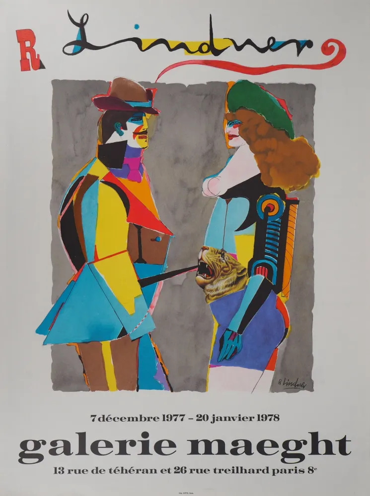 插图书 Lindner - Les amoureux