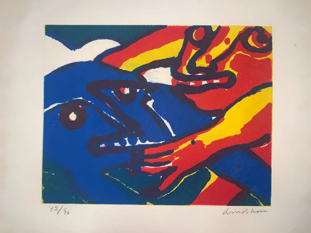 版画 Lindstrom - Rêve à Montparnasse