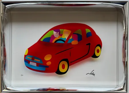 丝网印刷 Lodola - My city car (Plexiglass)