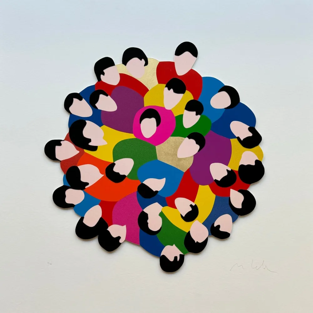 丝网印刷 Lodola - The big hug 