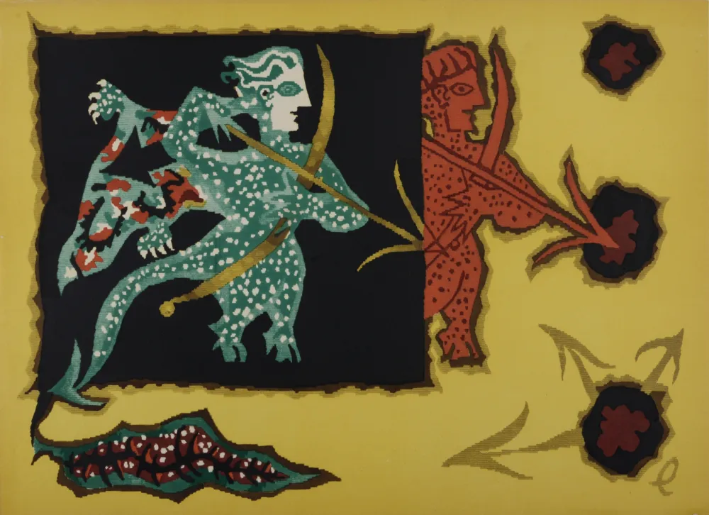 石版画 Lurcat - Le Sagittaire, 1959