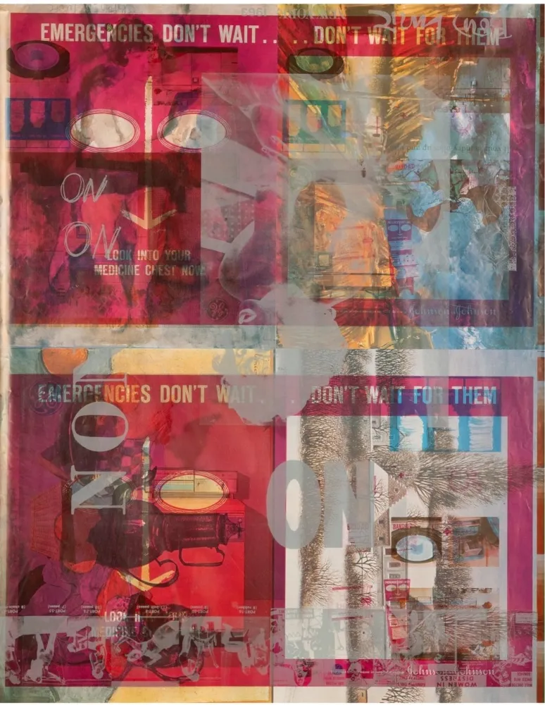 胶版印刷 Lurie - No-Pop Poster