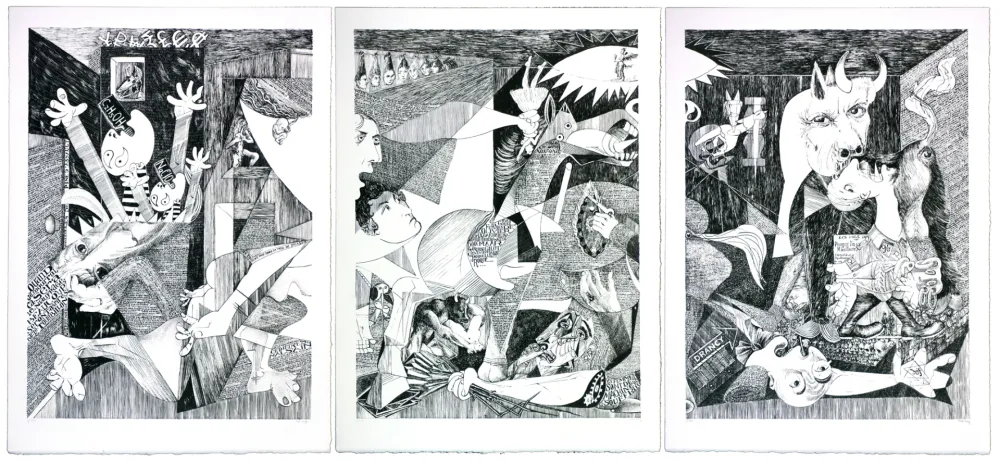 石版画 Mad Meg - Gernicouille de Pine d'Assaut 1,2,3