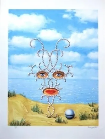 石版画 Magritte - Shéhérazade