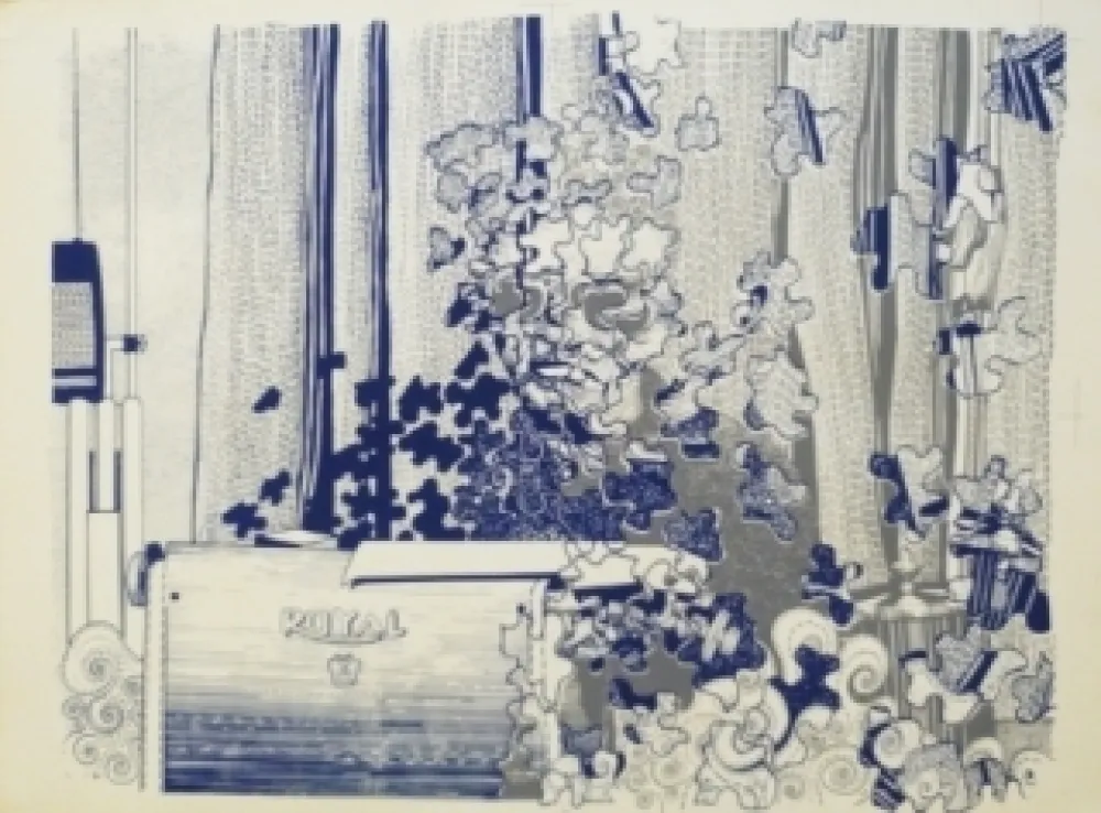 丝网印刷 Malaval - Samuel Fuller independant Film Maker