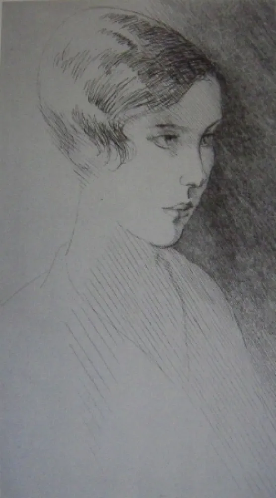 蚀刻版画 Marcoussis - Francoise Pomey