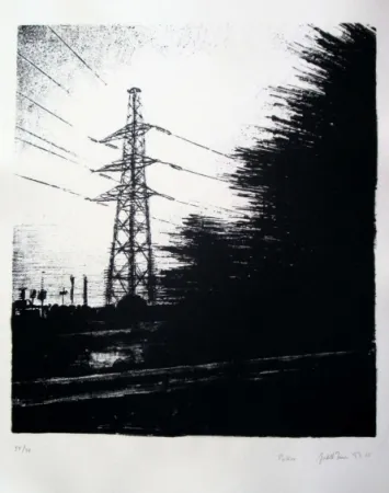 石版画 Marin - Pylône