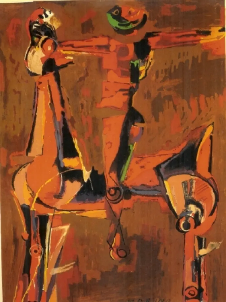 石版画 Marini - Editiion Olympia