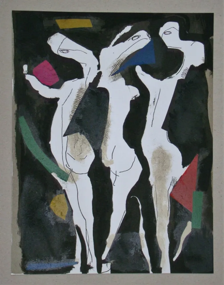 石版画 Marini - Le Sacre du Printemps