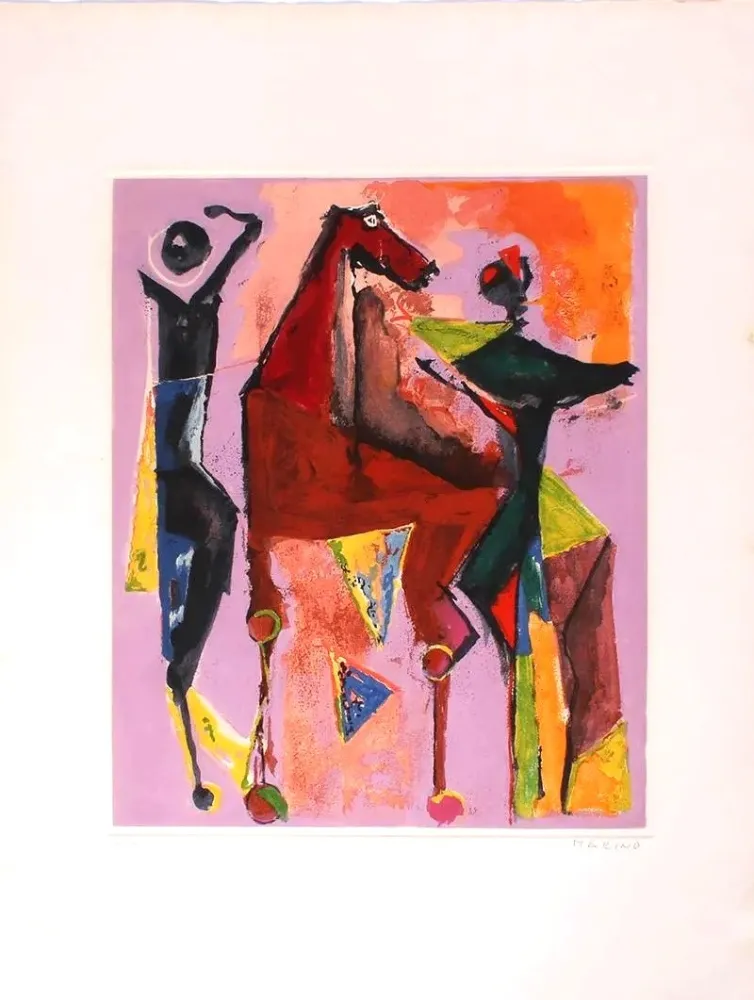 蚀刻飞尘法 Marini - Marino from Shakespeare I, tavola III