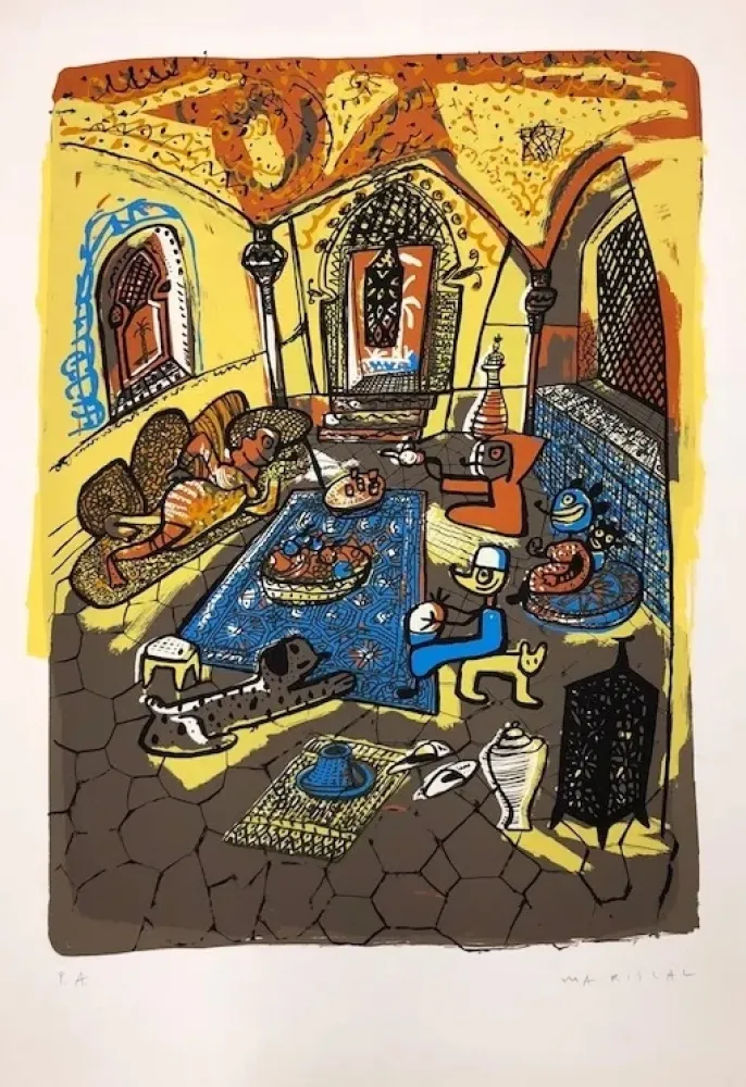 丝网印刷 Mariscal - Riad