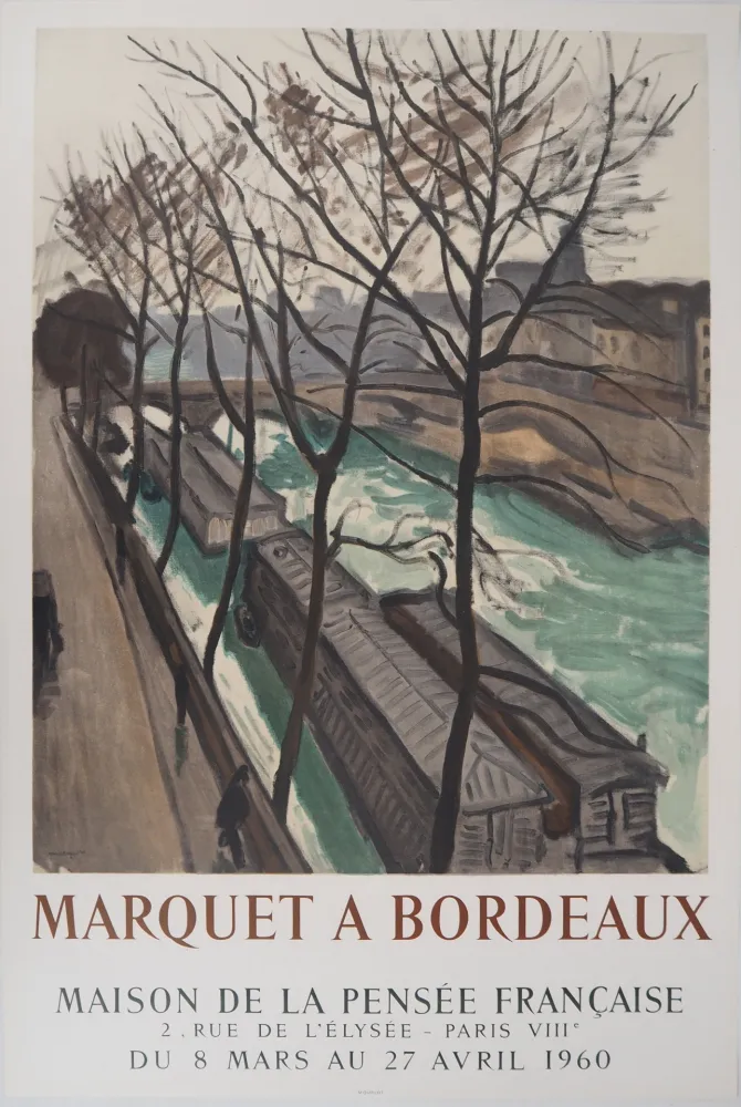 插图书 Marquet - Bateaux-lavoirs et Pont Neuf