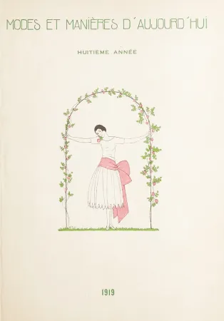 插图书 Marty - MODES ET MANIÈRES D'AUJOURD' HUI. Huitième Année. 1919