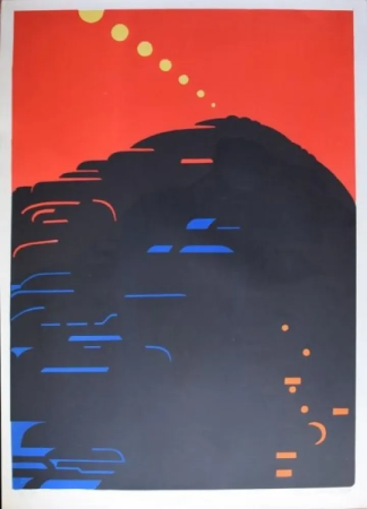 石版画 Maselli - Senza titolo