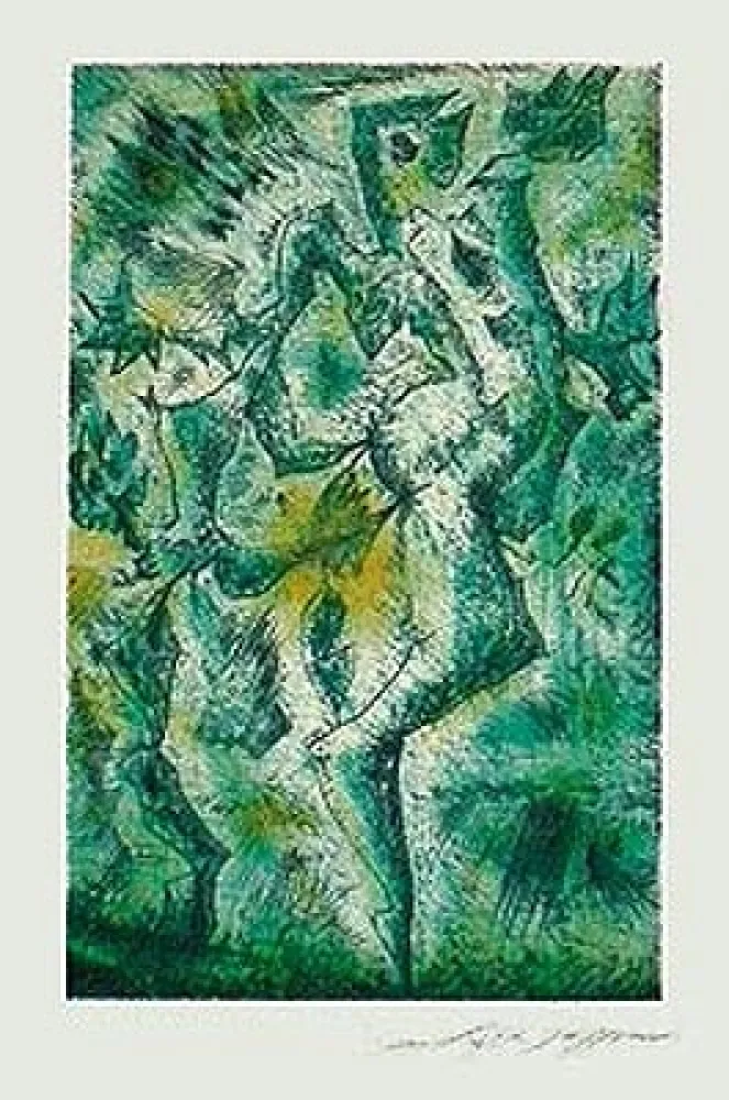 蚀刻版画 Masson - Caprice Villageaois