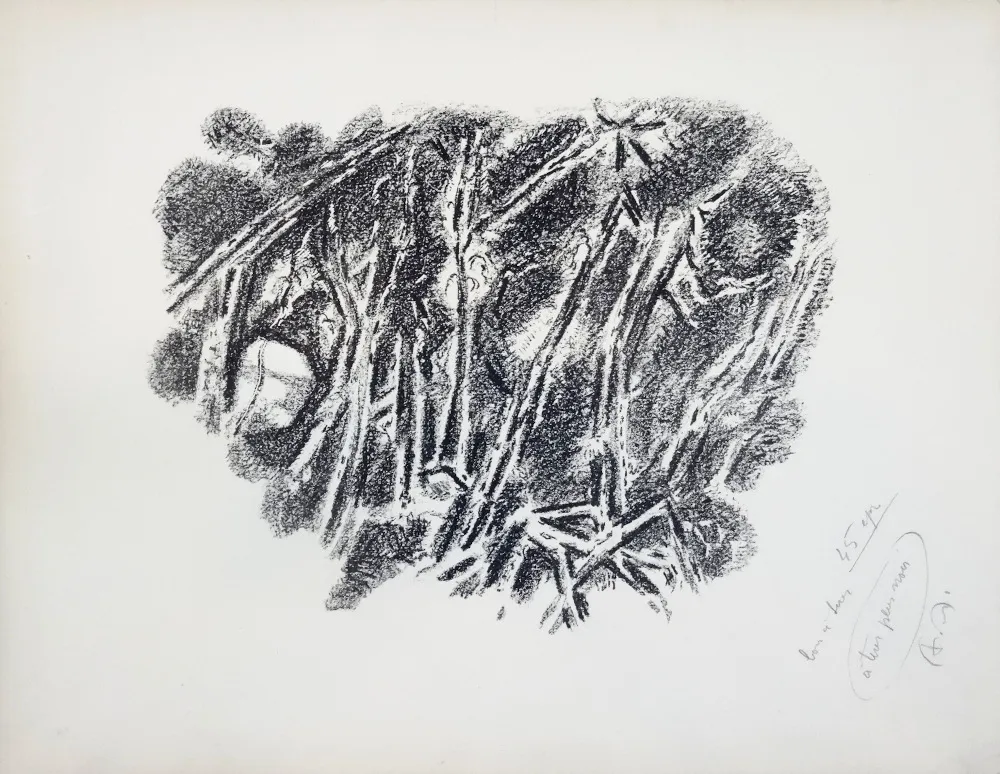 石版画 Masson - Composition