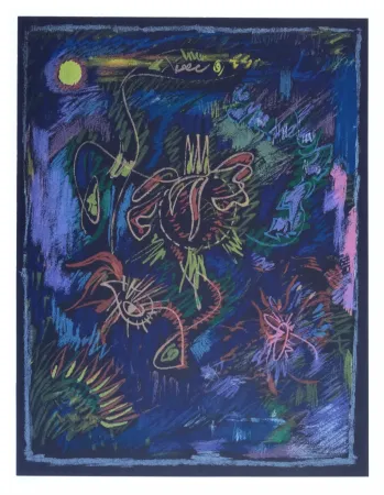 石版画 Masson - Danse de tournesols