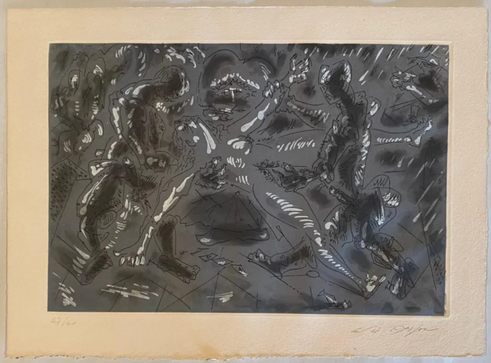 复数作品 Masson - Le mort