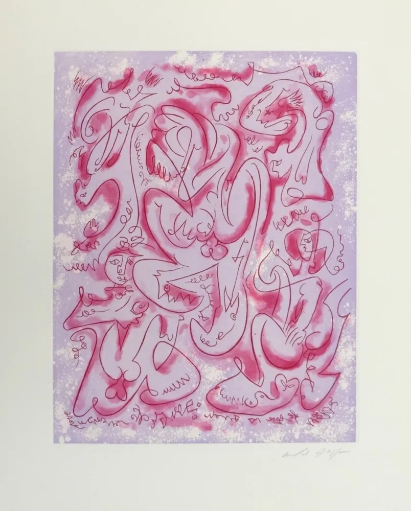 蚀刻版画 Masson - L’émerveillé merveilleux