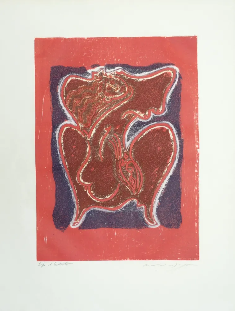 蚀刻版画 Masson - Les Hain-Teny