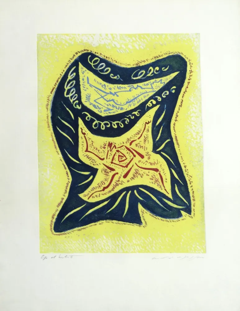 蚀刻版画 Masson - Les Hain-Teny