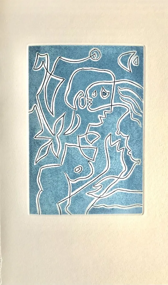 蚀刻飞尘法 Masson - Ô mésange, ô peut-être