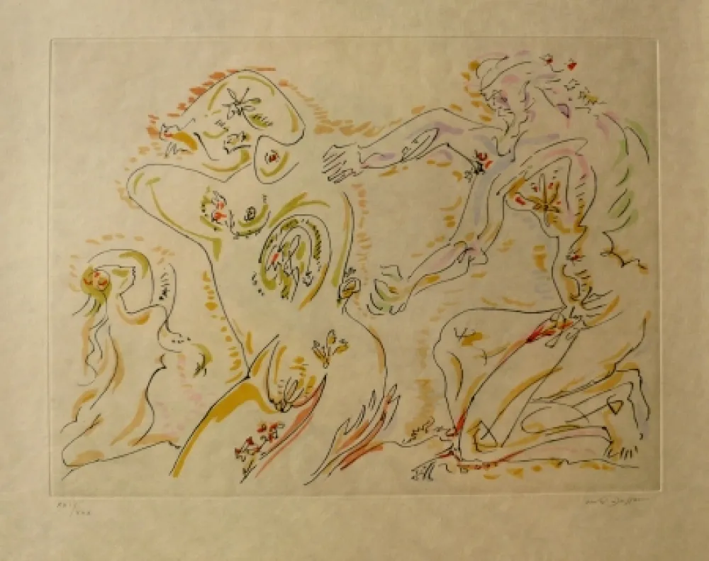 蚀刻飞尘法 Masson - Sans titre